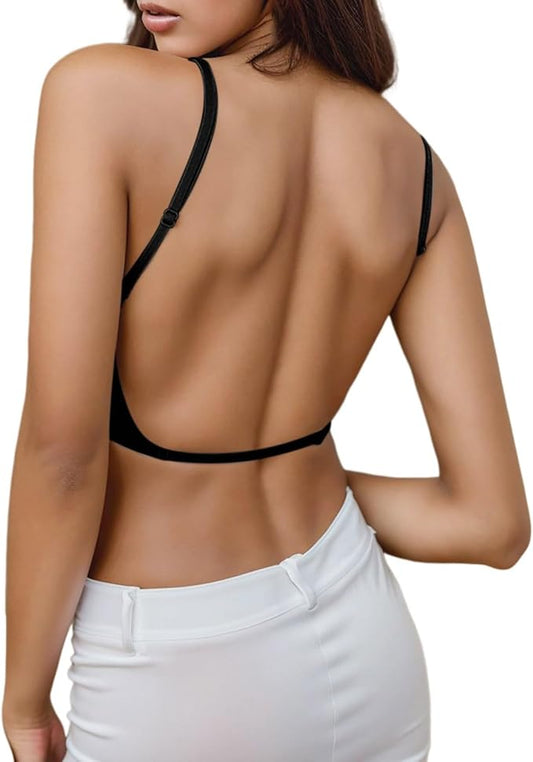CurvasUp soutien-gorge push-up invisible dos plongeant