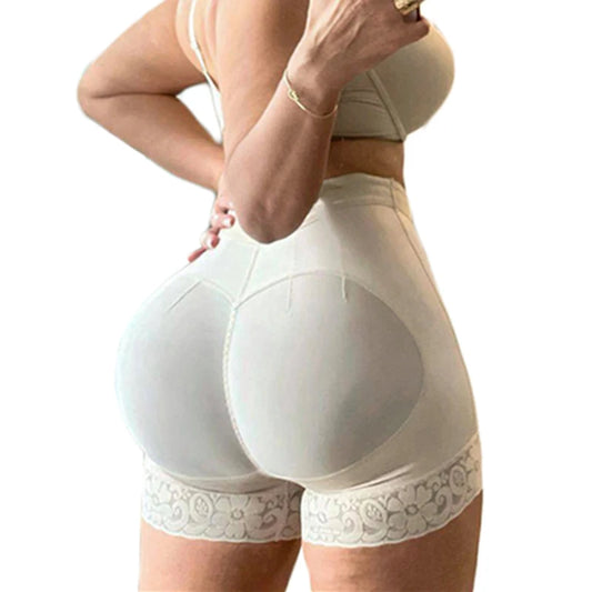 Shorty Gainant Push-Up avec Dentelle – CurvasUp